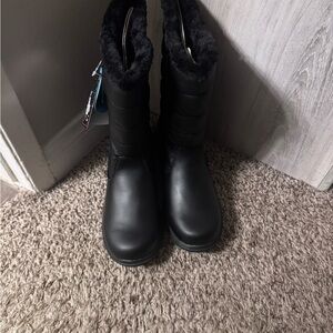 totes Black Winter & Rain Boots